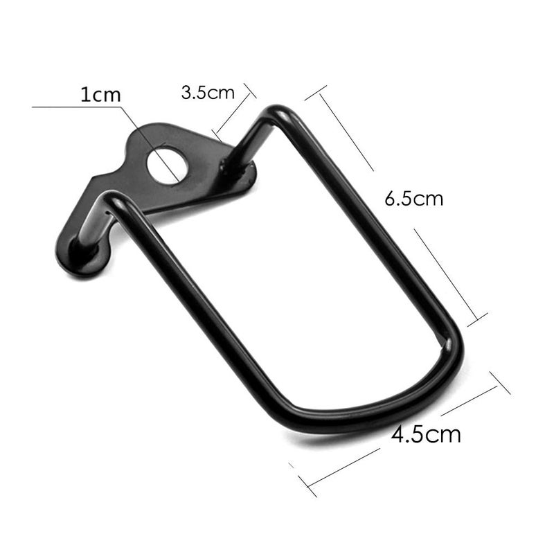 Cayanmydery Black Universal Bike Bicycle Rear Derailleur Guard Rack Protector, Rear Gear Shifter Chain Guard - Image 5